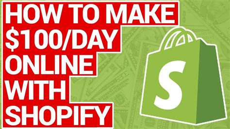 Beginners Guide To Making 100 Day With Shopify Dropshipping Youtube