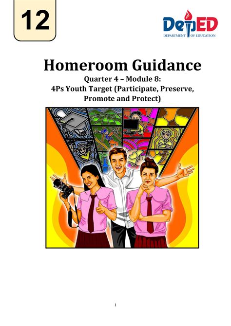 Career Guidance For Grade 12 Module 8 Q4 ` I Homeroom Guidance