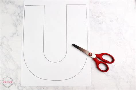 U Is For Unicorn Letter Craft Free Printables Must Have Mom