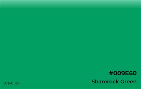 Shamrock Green Color Artyclick