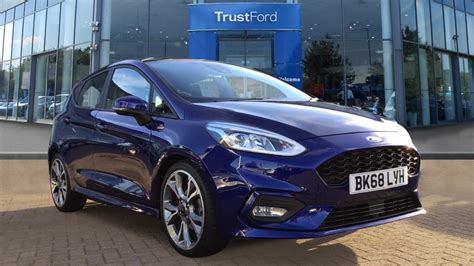 Ford Fiesta 2018 Deep Impact Blue £11700 Castleford Trustford
