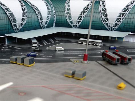 082 500 Bkk Central Hall No Point Airport Diorama Products