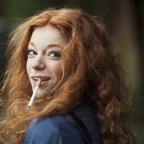 pin by all stars on marleen lohse red haired beauty redhead beauty women smoking