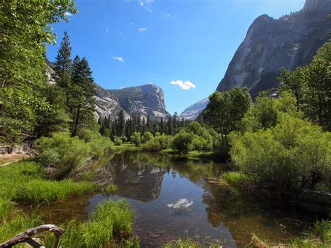 Yosemite National Parkcalifornia Usa This Is A Photo Of Mirror Lake