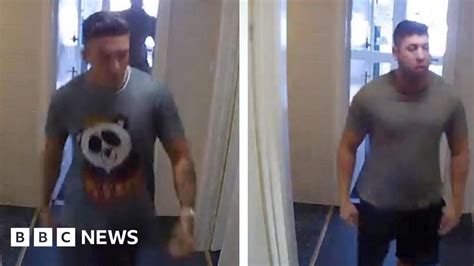 Cctv Catches Brothers Storming A Cwmbran Firms Office Bbc News