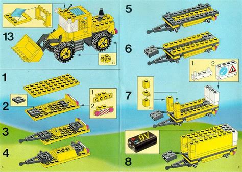 Lego 60002 fire truck instructions displayed page by page to help you build this amazing lego city set. Old LEGO® Instructions | letsbuilditagain.com | Lego instructions, Lego, Lego building instructions