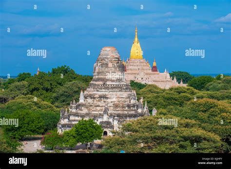 The Temples Of Bagan In Myanmar Stock Photo Alamy