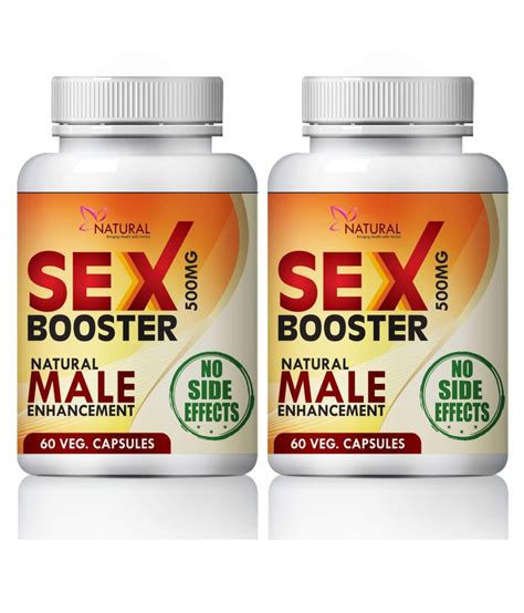 Natural Sex Booster Increasing Stamina Capsule 120 Nos Pack Of 2 Buy