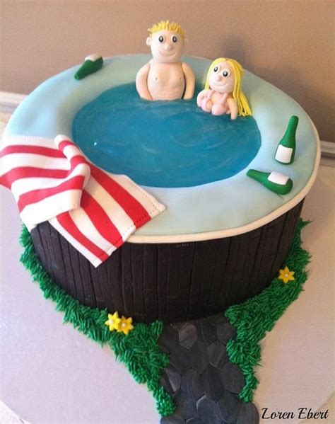 Hot Tub Cake Cake By Loren Ebert Cakesdecor