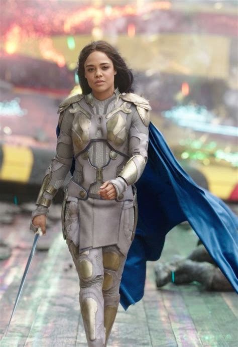 Valkyrie Tessa Thompson In Thor Ragnarok Valkiria Marvel