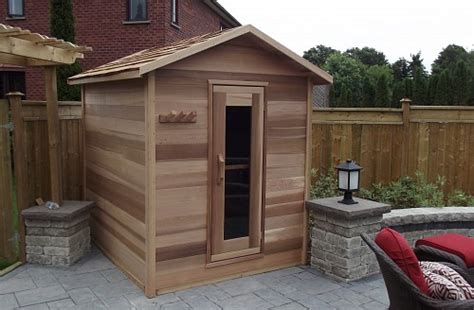 Outdoor Cabin Sauna Log Style Kit Outdoor Saunas