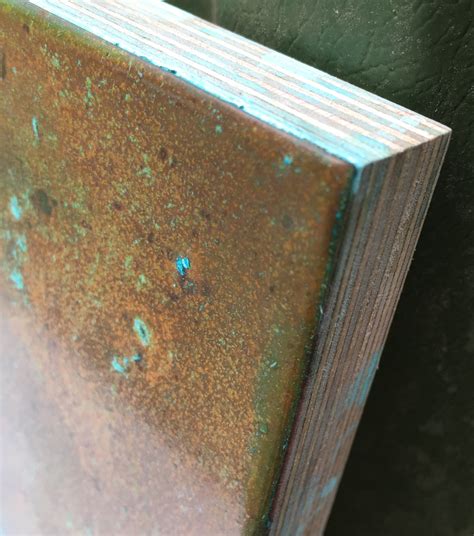 Custom Patinated Copper Panels Commercial Bar Fronts Andrew Nebbett