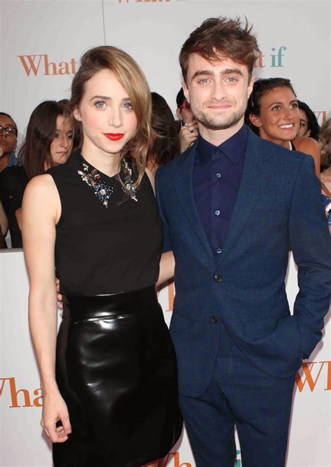 Daniel Radcliffe And Zoe Kazan At What If Screening