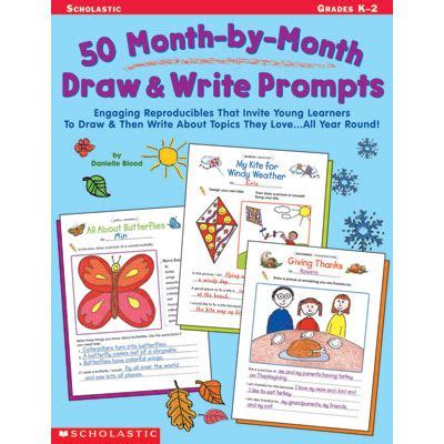 These 5th grade persuasive writing prompts offer golden opportunities for your students to practice both their composition and convincing skills. 50 Month-by-Month Draw & Write Prompts | @KnowledgeTree #100thDay | Writing prompts, Pre writing ...