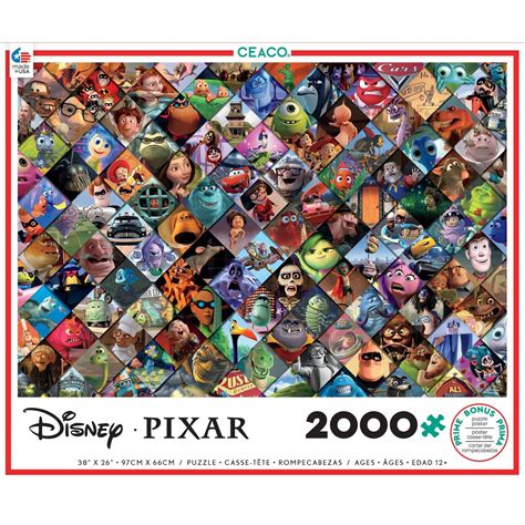 All of our crossword puzzles are made with formats that are printable. Ceaco Disney Pixar: Clips Puzzle 2000pc, Adult Unisex in 2020 | Disney puzzles, 2000 piece ...