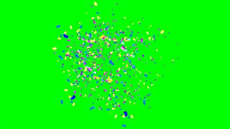 Confetti Green Screen Effect No Copyright Help 365 Youtube