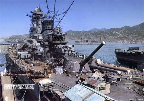 Yamato In Colors Nave Capital Capital Ship Naval History Military