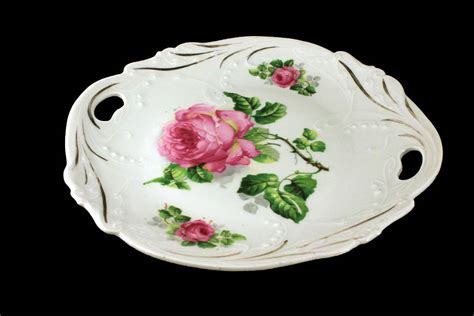 Floral pattern stock photos and images. Cake Plate, Bavaria, Lehmann, Hand Painted, Floral Pattern ...