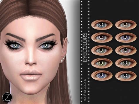 Eyecolors Z02 By Zenx At Tsr Sims 4 Updates