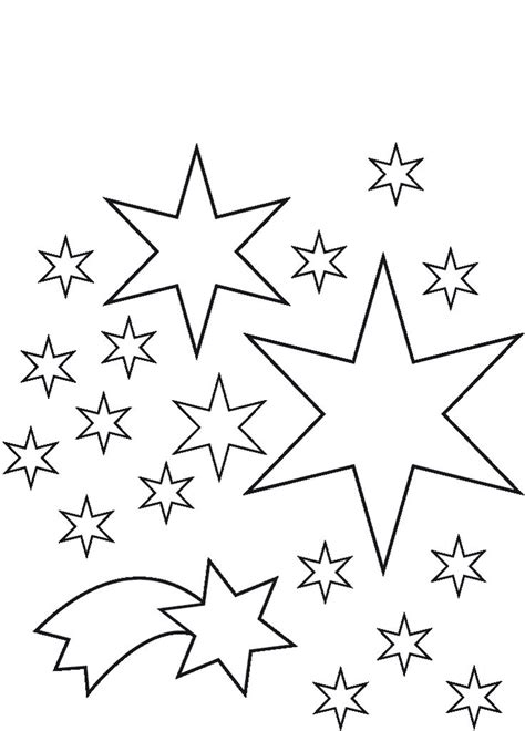 Ausmalbilder Weihnachten Sterne Sterne Ausmalbild Stern Vorlage