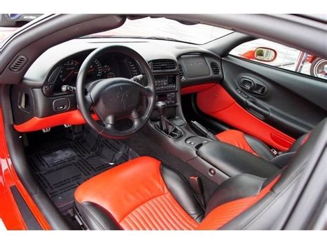2001 Chevrolet Corvette Z06 Only 2k Miles Torch Red With Mod Red Interior