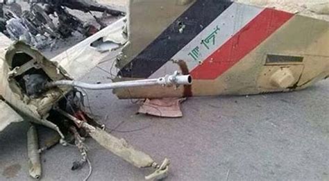 Urgent Photos Of An Army Helicopter Wreckage Iraqi Gov Claims It