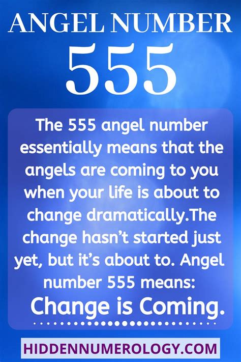 What Is The Meaning Of Angel Numbers 555
