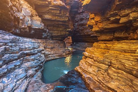 Karijini National Park Dans Le Western Australia En Australie La Poze