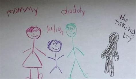 These Kids Innocent Drawings Reveal A Little Too Much About Their