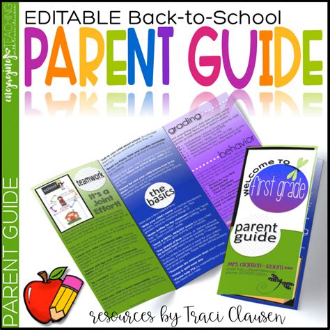 Back To School Parent Guide Keeping Parents Informed Editable Freebie