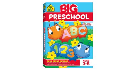School Zone Big Preschool Workbook Only 535 Reg 13 Daily Deals