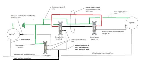 This electrical wiring question came from: 3 Way Switch Wiring Diagram Multiple Lights - Diagram Stream