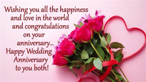 Happy Anniversary Wishes For A Couple Marriage Anniversary Greetings