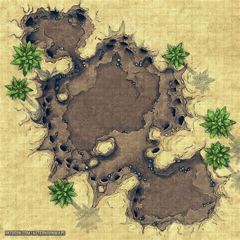 Afternoon Maps Is Creating RPG And DnD Battlemaps Patreon Fantasy