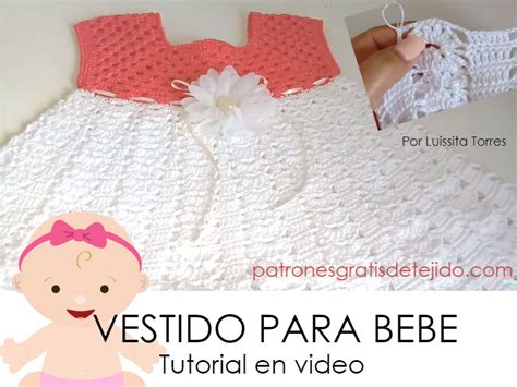 Vestido A Crochet Para Bebé Tutorial En Español
