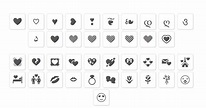 heart symbols | Cute text symbols, Love symbols, Cool symbols