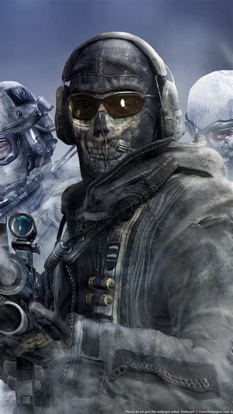 Call Of Duty Modern Warfare 2 Ghost 2 Hd Wallpaper
