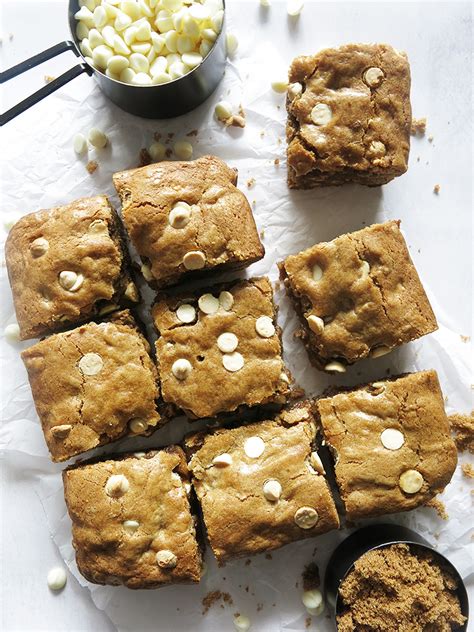 Pumpkin Spice Blondies Fall Baking Olives And Lamb