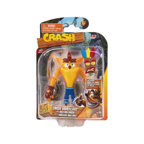 Crash Bandicoot Wave 1 Figurine Articulée 11cm 21229 Personnage