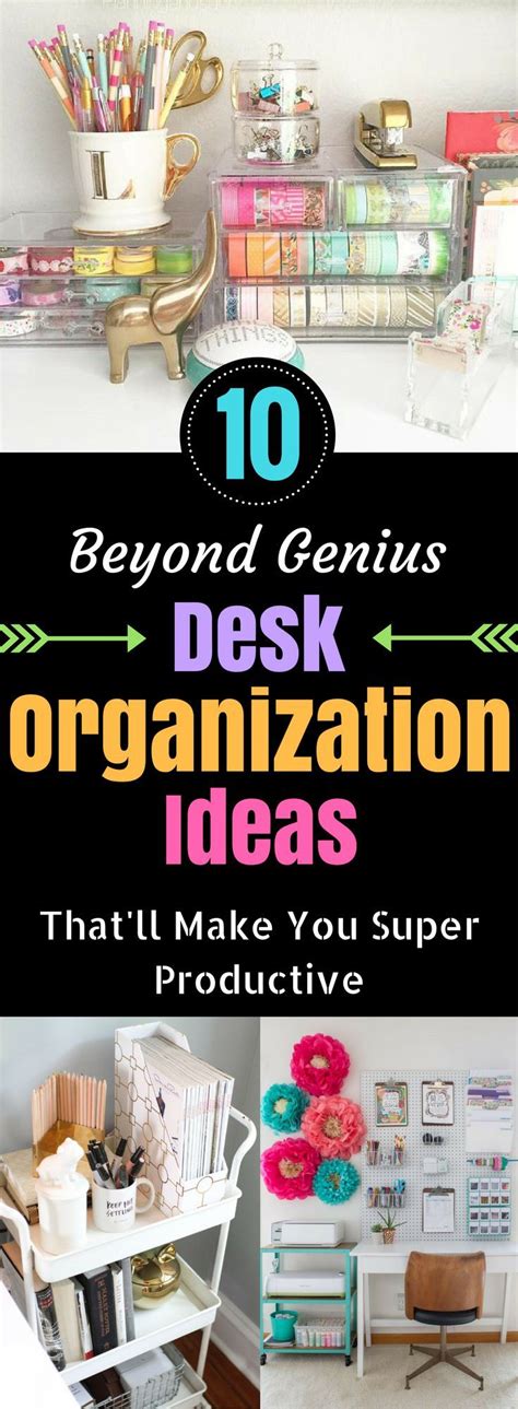 The Top Ten Desk Organization Ideas That Will Make You Super Proud