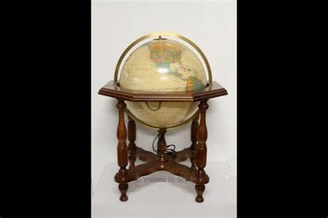 Large Antique Globe — Visions In Stylespecial Events