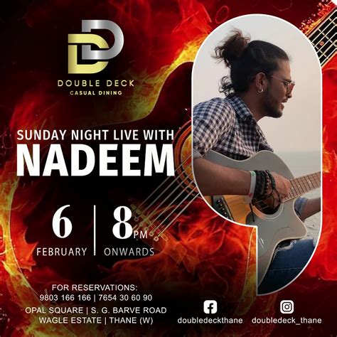 Sunday Night Live With Nadeem Live Events Are Notorious For Being