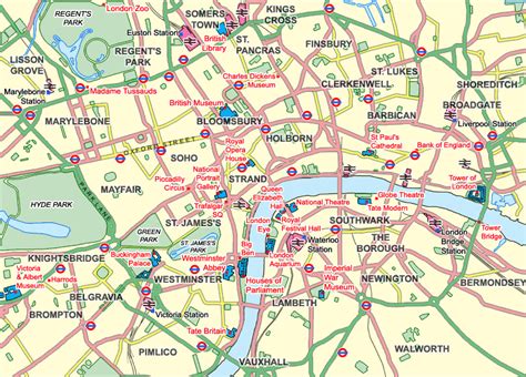 Mapa De Londres