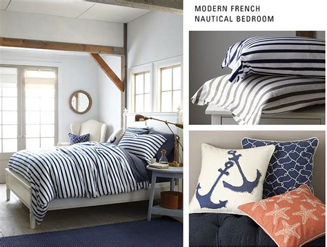 Make your bedroom into a tranquil and peaceful place to sleep by see more ideas about nautical bedroom, bedroom decor, nautical decor bedroom. Modern French Nautical Bedroom - this is a beach theme I ...