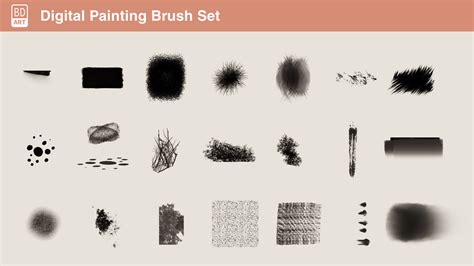 Artstation Digital Painting Brush Set Tutorials
