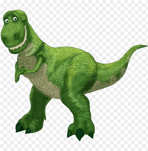 Toy Story Rex The T Rex Dinosaur Toy Rex Toy Story Png Image With