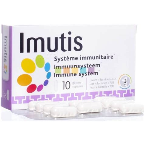 Imutis 10 Capsules Intestinal Flora Pharmacoline