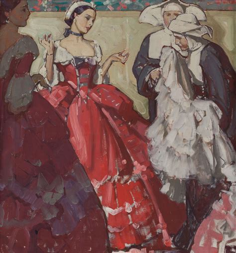 Mead Schaeffer American 1898 1980 Womans Choice For Distinguished