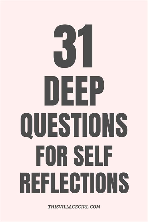 31 Self Discovery Journal Prompts This Village Girl Self Reflection