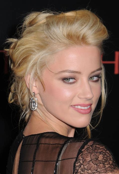 Amber heard is a fan of the bombshell look.view yourself with amber heard hairstyles. 2011 Hairstyles Pictures: Cute Short Bun Hairstyles for ...